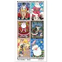 ME1007 Mary Engelbreit Classics Santa Stickers