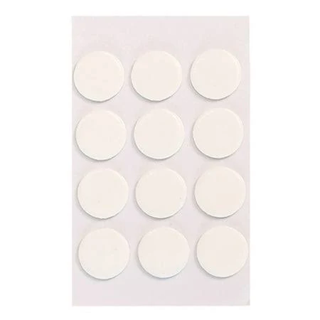 12 Pcs Transparent Double Sided Sticky Dot Removable Round Label Sticker