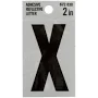 Everbilt 2 in. Vinyl Reflective Letter X Mailbox Sticker