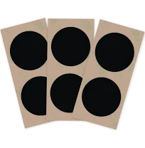 30 count Black Anti-Metal NTAG215 NFC Stickers NFC-Enabled Devices (1 inch/25mm)