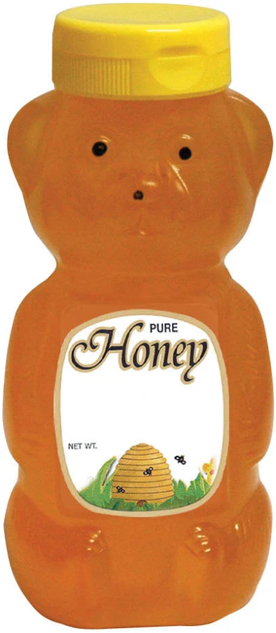 Mann Lake Bear Labels for Honey Bottles