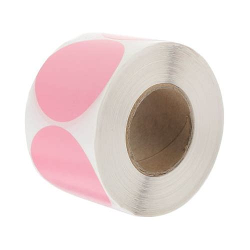 Addhat Pink Thermal Label Roll S…