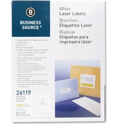 Business Source Address Labels 26119