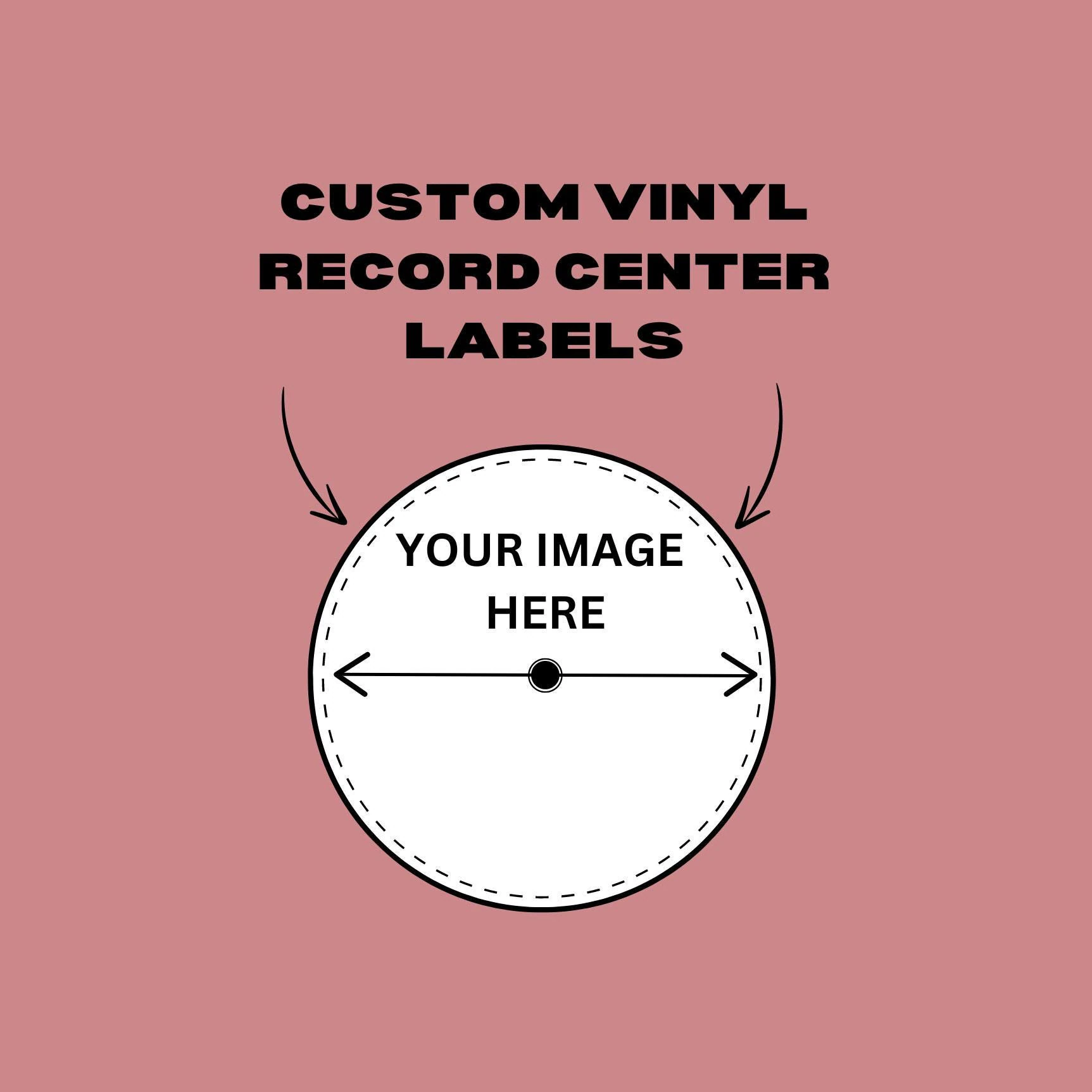 Custom Center Labels for Vinyl Records