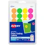 Avery Round Neon Color Coding Labels