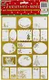 Jam Paper Gold Foil Christmas Gift Tag Stickers
