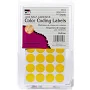CLi Round Self-Adhesive Color Coding Labels, 12, 000 ct By Charles Leonard in Canary Yellow | 0.75" | Michaels
