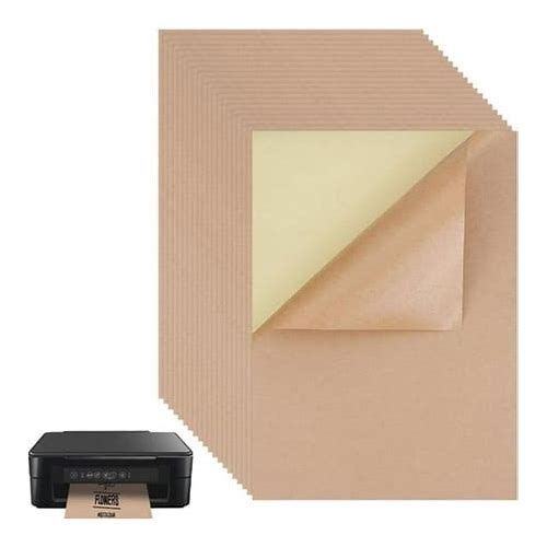 1Set Kraft Paper Stickers Self Adh…