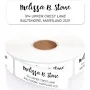 Current Labels Personalized Rolled Address Labels