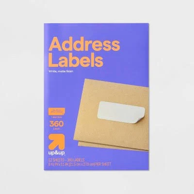 up&up Address Labels