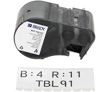 Brady M5C-1500-422 Polyester Labels Aggressive Adhesive