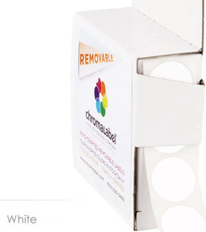 Removable Round Color-Code Dots