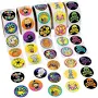 Fun Express Halloween Creatures Roll Sticker Assortment