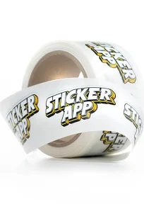 StickerApp Custom Labels on Roll Your Design