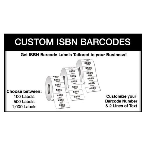 Isbn Barcode Labels Customizabl…