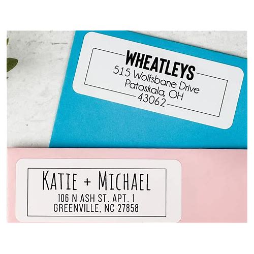 Personalized Roll Of Address Lab…