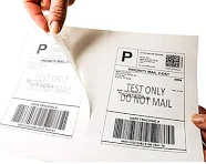 IDEALSEAL Half Sheet Self Adhesive Shipping Labels for Laser & Inkjet Printers, 150 Count (300 labels)