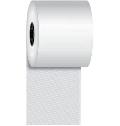 3 1/8" x 270' Iconex Full-Tack Sticky Media Linerless Labels (12 Rolls)