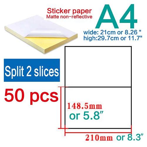 Labels Self Adhesive 1-90 / Half P…