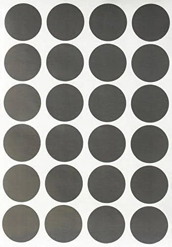 Royal Green Gray Dot Stickers
