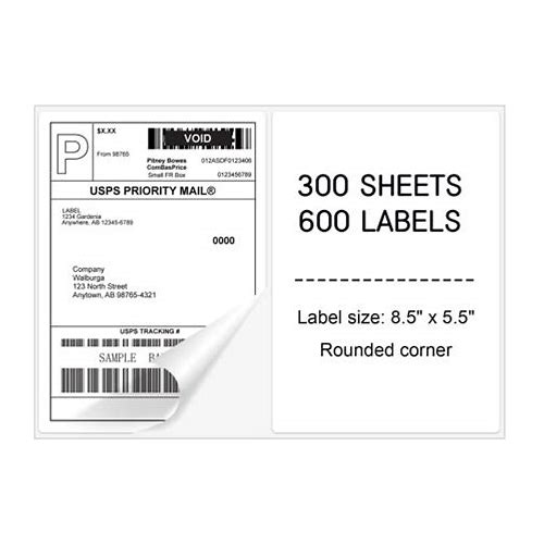 Neflaca Half Sheet Shipping Label…