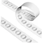 50 Pcs NFC Tags Sticker with Original NTAG215 Chip NFC Stickers Adhesive | Silver