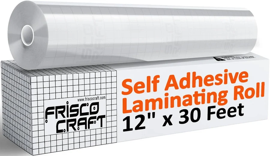 Frisco Craft Transparent Self Adhesive Laminating Roll