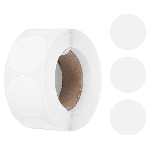 Uxcell 500Pcs White Round Stick…