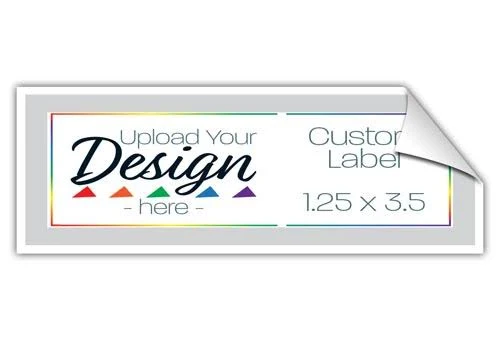 1.25 Inch Full Color Labels - 100