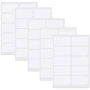 50count Customizable Fabric Stickers No-iron Clothing Labels For