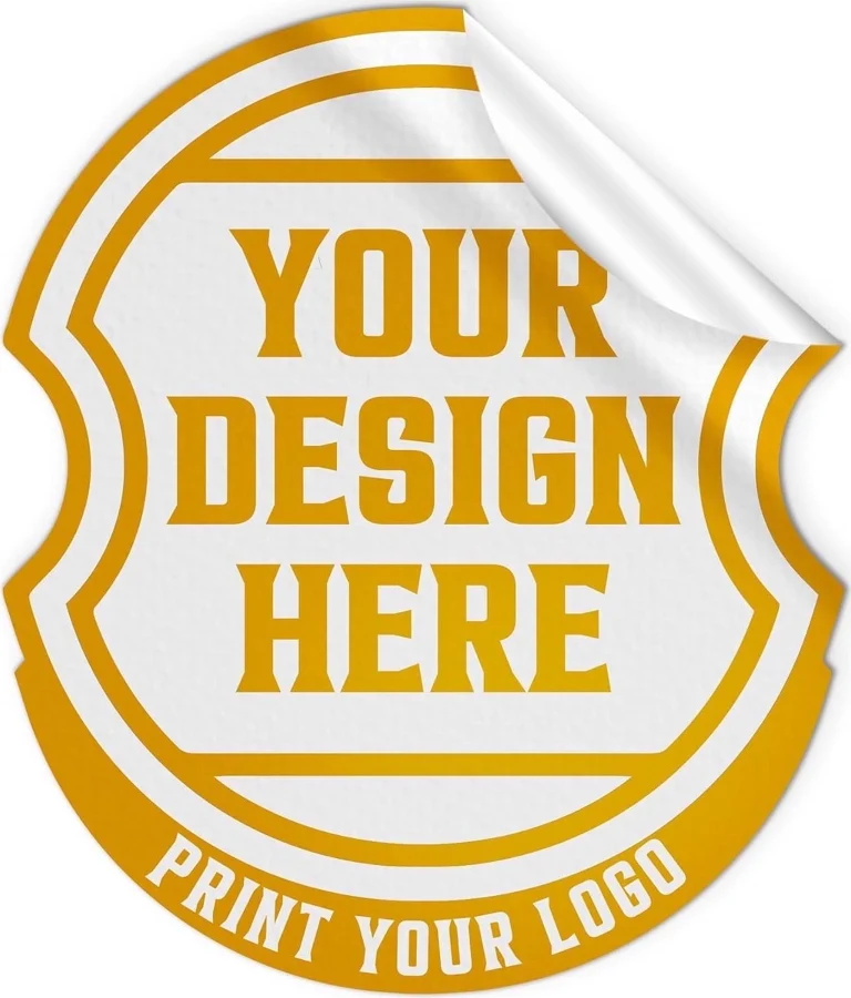 Egd 140 Pack Custom Stickers for Business Logo Print Your Own Sticker with Any Image Logo and Text