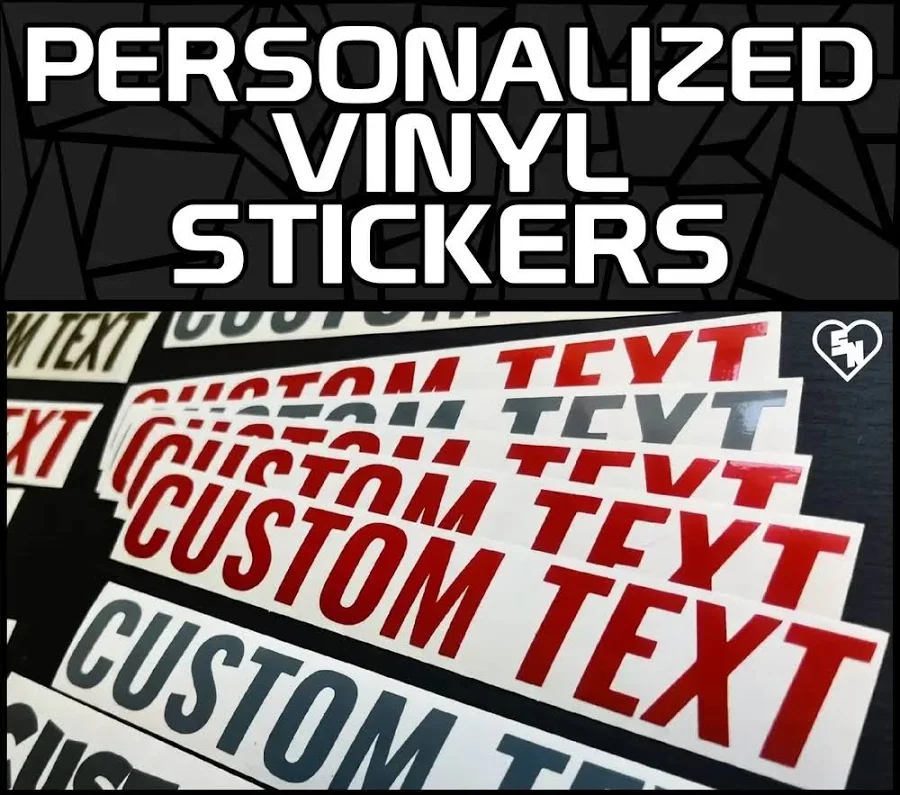 Personalized Vinyl Stickers