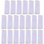 Ounona 20pcs Transparent Adhesive Label Holders