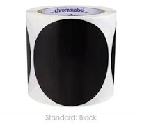 4" Color-Code Sticker Labels