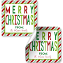 Custom Merry Christmas Gift Tags