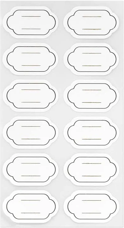 Recollections Transparent Label Stickers