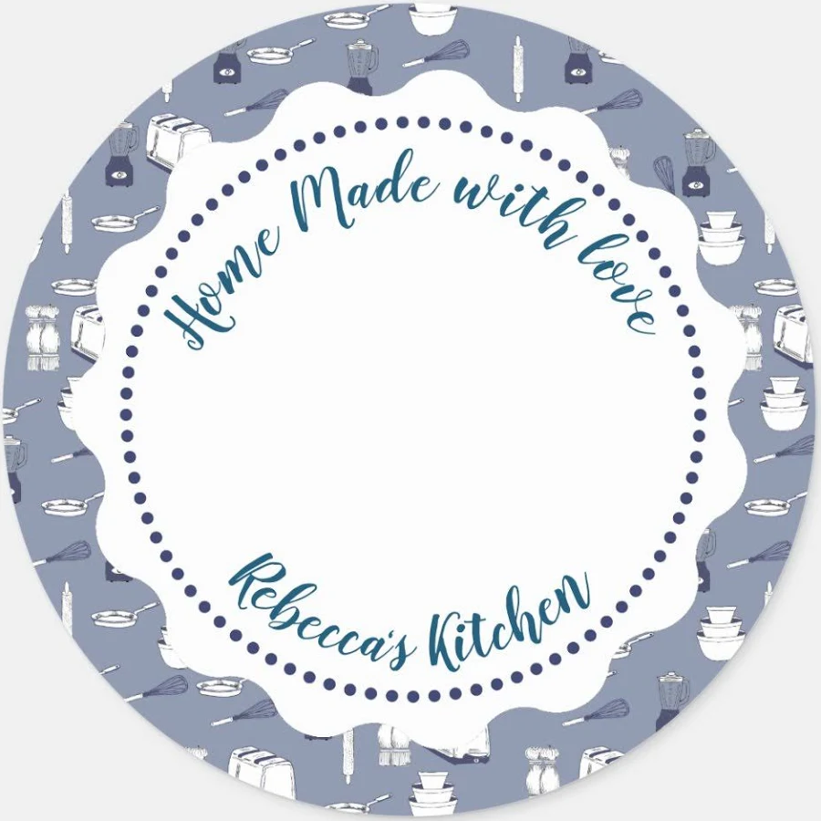 Jam Canning Label | Homemade Mason Jar
