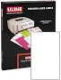 ULINE Laser Labels Glossy