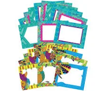 Barker Creek Bohemian & Boho Animals Name Tags/Self-Adhesive Labels BC3778