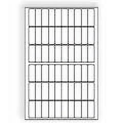 Large Size Laser Label Sheets 12 inch x 18 inch White Semi-Gloss 2 inch x 1 inch Labels