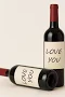 Self-adhesive wine label