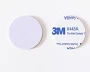 NFC Guard tour token white ON-METAL token with adhesive - NTAG213 - 30mm round