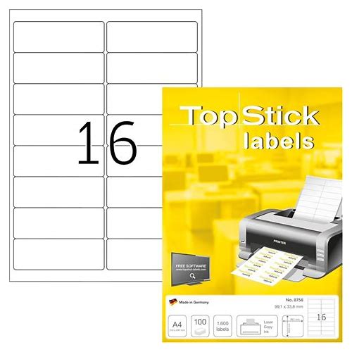 8756 Self Adhesive Address Label…