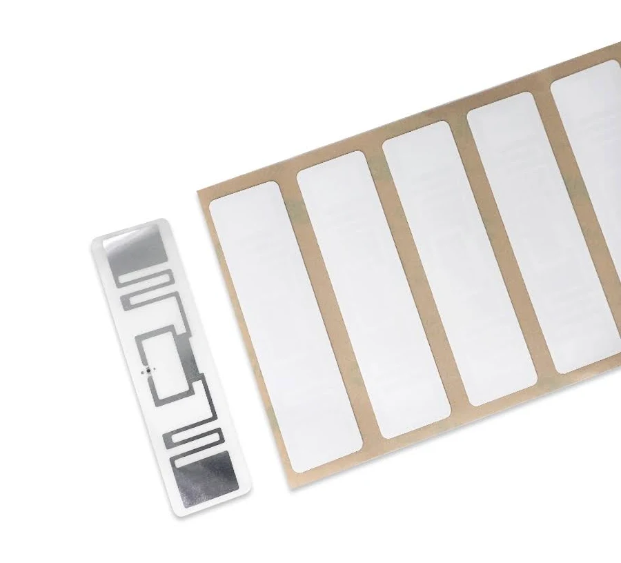 UHF RFID Label - Tamper-Evident - PET & 3M Adhesive - NXP UCODE 8 - Asset Tracking