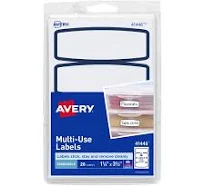 Avery Removable Multi-Use Labels 1-1/4" x 3-1/2