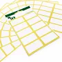Ivy 300 Self Adhesive Sticky White Labels Stickers 19 x 38mm