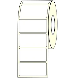 LX900 4" x 3" NP High Gloss Paper Labels 800/Roll