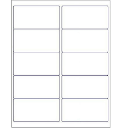 Blank White Permanent Adhesive Labels for Laser/Ink Jet Printer