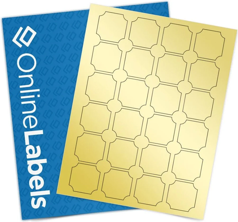 1.625" x 1.625" Decorative Labels