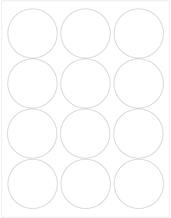 Compostable Round Labels